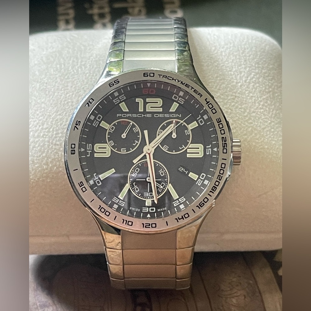 Porsche Design Flat Six Quartz Chronograph Men’s Watch